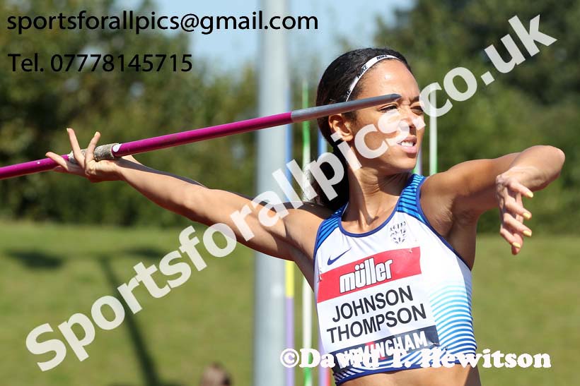 Womens javelin, 2019 Muller British Championships, Alexander Stadium, Birmingham. Photo: David T. Hewitson/Sports for All Pics